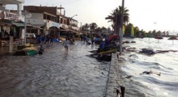 Dos muertes por "oleajes anómalos" en Perú tras erupción volcánica en Tonga./Foto: internet