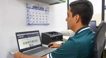 Oficina virtual para consultar liquidación de impuestos./Foto Cortesía