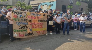 Asinort protestó y la Secretaría de Educación los escuchó. / Foto: Cortesía / La Opinión 