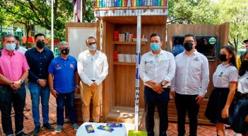 Gobernación entregó tres bibliotecas a tres municipios./Fotocortesía