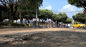 calles del barrio El Rosal están intransitables./Foto Jorge Gutiérrez