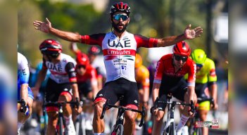 Fernando Gaviria ganó la sexta y última etapa del Tour de Omán