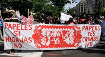 Migrantes en Estados Unidos.