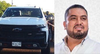 Huberto Parrazales, alcalde del municipio San Pedro Tapanatepec.