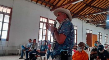 Líderes lanzaron alerta ayer por la suerte de los humedales del catatumbo/Foto Jorge Gutiérrez/La Opinión