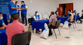 Una familia entera fue reparada por desplazamiento forzado