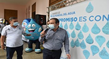 En el marco de la celebración del Día Mundial del Agua y con el objetivo de crear conciencia sobre la importancia de este recurso natural, se realizó la primera actividad de la Feria del Agua.