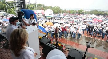 Marcha por la paz.