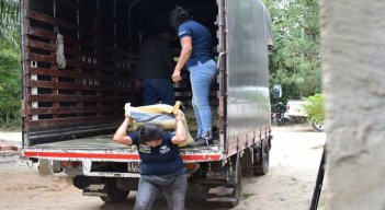 Las mujeres de la vereda El Amparo, en el corregimiento Palmarito de la zona rural de Cúcuta, se sumaron al proyecto de pollos de engorde 
