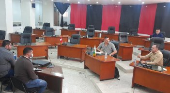 Solo seis concejales asistieron ayer a la sesión programada para elegir las comisiones permanentes/Foto Orlando Carvajal. 