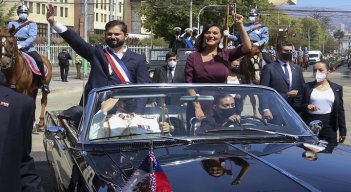 Gabriel Boric llega a la presidencia de Chile como promesa de una nueva izquierda./Foto: AFP