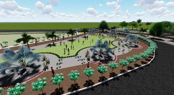 Diez jardines habilitarán en zonas estratégicas de Cúcuta  Corponor y la Gobernación./Foto cortesía