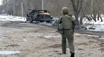 Ucranianos que hacían fila para comprar pan mueren en ataque ruso./Foto: AFP