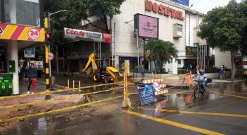 En la primera fase serán 219 metros de intervención, entre la calle 10 con Avenida Cero.  La vía alterna es el cruce hasta la calle 12.  