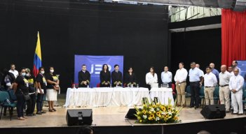 La audiencia se cumple en el auditorio de la UFP Ocaña /La Opinión 