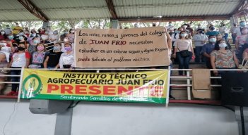 Colegio de Juan Frío. / Foto: Cortesía / La Opinión 