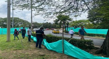 Corponor y Alcaldía, en  pleito por jardines 