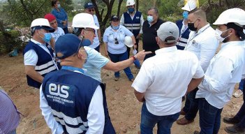 En un 35% avanza la construcción del acueducto de San Pedro./Foto cortesía