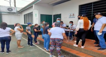 En el sector urbano se instalaron 80 puntos de votación. / Foto: Cortesía/La Opinión