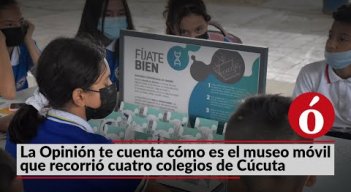 Museo Móvil en colegios de Cúcuta