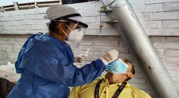 La Secretaría de Salud Municipal ha venido realizando diferentes jornadas de toma de muestras gratuitas de COVID-19. / Foto: Cortesía / La Opinión   