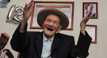 Vicente Pérez, el hombe más viejo del mundo