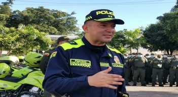 Brigadier general Oscar Moreno, comandante de la policía./Orlando Carvajal