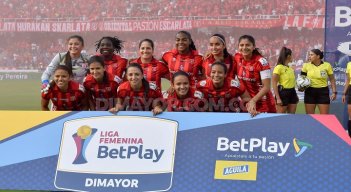 Las 'escarlatas' consiguen su segunda estrella en la Liga Femenina./Foto: Colprensa