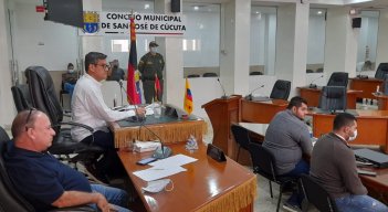 Oliverio Castellanos, presidente del Concejo de Cúcuta/foto Orlando Carvajal