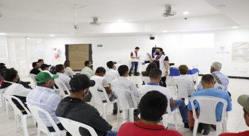 Brindan atención psicosocial a las familias de las víctimas./ Fotos: Cortesía 