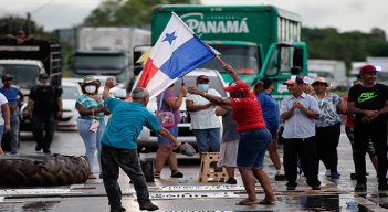 Bloqueos en Panamá.