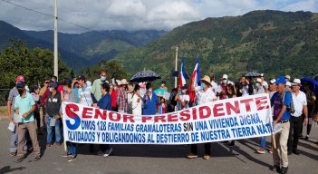 Familias damnificadas de Gramalote exigen sus viviendas