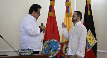 Marce Pérez asumió como nuevo diputado de Norte de Santander./Foto Cortesía para La Opinión