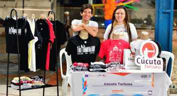El evento organizado, en el Polideportivo Quinta Oriental por la Alcaldía de Cúcuta, tuvo la finalidad de promover la reactivación económica. / Foto: Cortesía