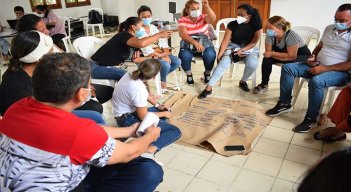 La comunidad decidirá el presupuesto participativo por voto virtual./Foto cortesía
