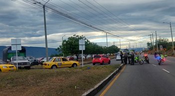 Autopista de Villa del Rosario.