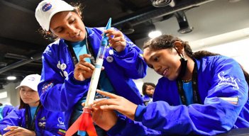 Santandereanas en la Nasa