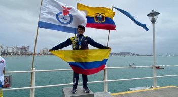 Alejandro Arévalo ganó dos medallas en Copa Pacífico./Foto: cortesía