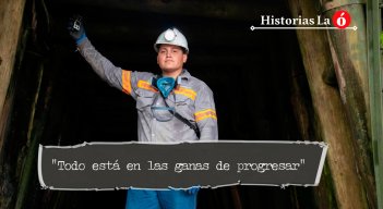  Carlos Eduardo Rincón, de 28 años, se involucró con el sector carbón hace 10 años. / Foto: Pablo Castillo