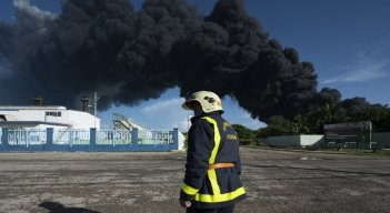 Hay 77 personas quemadas y 17 desaparecidas tras incendio en Cuba./Foto: AFP
