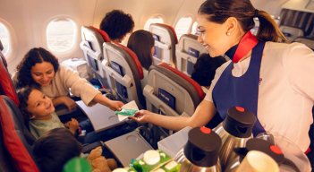 Las alternativas gastronómicas varían según el horario del vuelo. / Foto: Cortesía