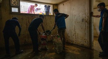 Corea del Sur quiere prohibir viviendas en sótanos tras ahogamientos en inundaciones./Foto: AFP