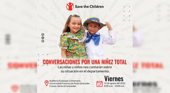 EnVivo | Conversaciones por una niñez total./Foto: Cortesía