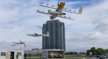 Entrega de drones.
