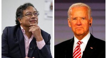 Gustavo Petro y Joe Biden