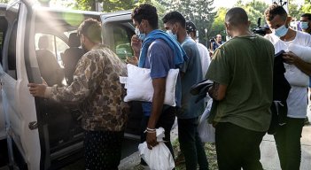 Migrantes en USA.