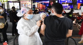 65.841 migrantes han recibido la vacuna contra la COVID-19 en la ciudad de Cúcuta. / Foto: Cortesía / La Opinión 