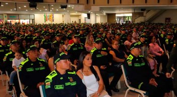La Policía Nacional presidió la ceremonia de ascensos /Foto cortesía