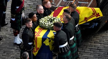 La capilla ardiente de Isabel II en Edimburgo recibe más de 26.000 visitas./Foto: AFP