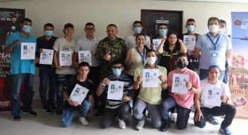 En Cúcuta, jóvenes desplazados definieron su situación militar./Foto: cortesía
